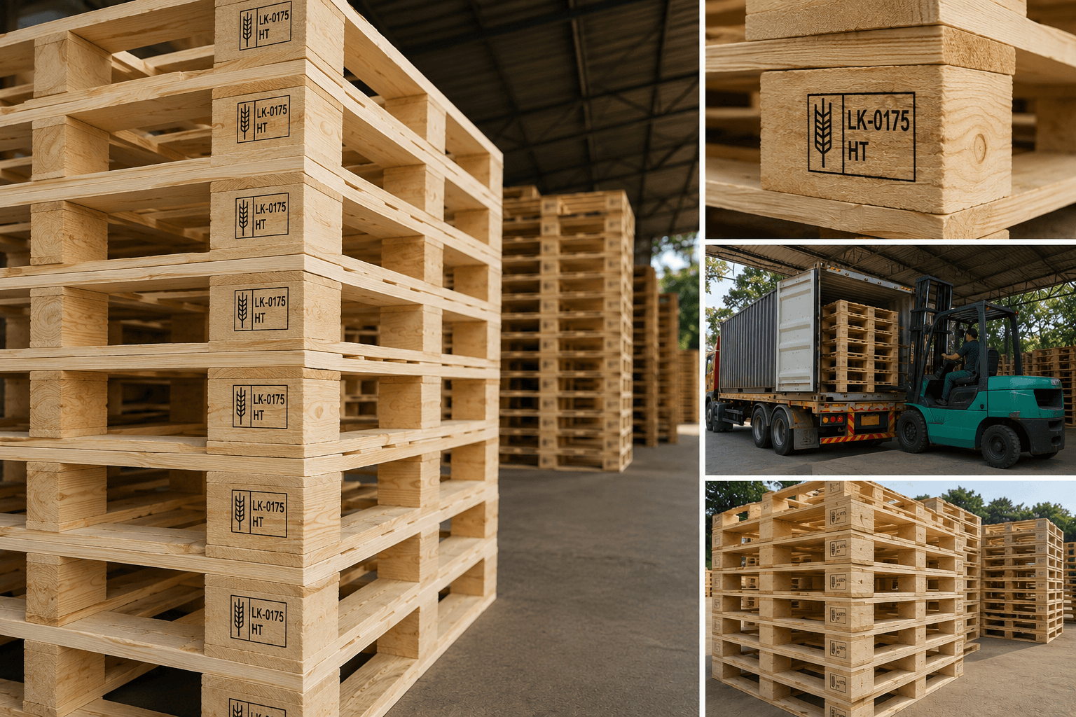 VPI storage pallets — vacuum pressure impregnated